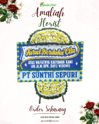 Papan Bunga Duka di Paringin