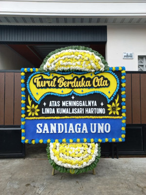 Papan Bunga Duka di Paringin
